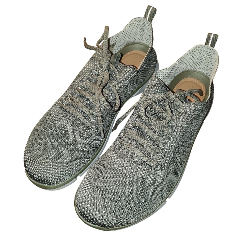 Clarks Triken Run Knit Sneaker Olive Green Men’s 11.5 Lightweight Trigenic
